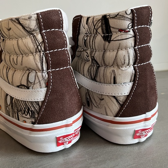 Vans x Javier Calleja OG SK8-HI LX Potting Soil Turtledove Sneakers - Picture 10 of 12